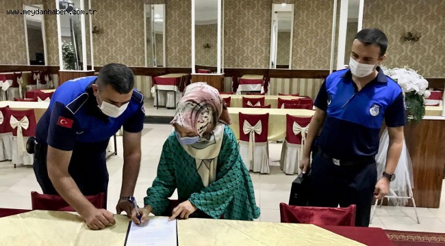 SİNCAN BELEDİYESİ ZABITA EKİPLERİ DÜĞÜN DENETİMİNDE