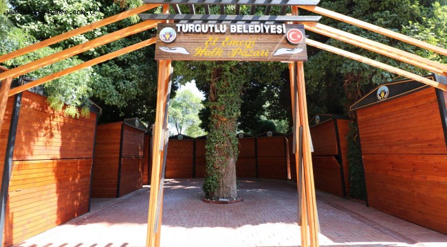 Turgutlu Belediyesi El Emeği Halk Pazarı Açılıyor