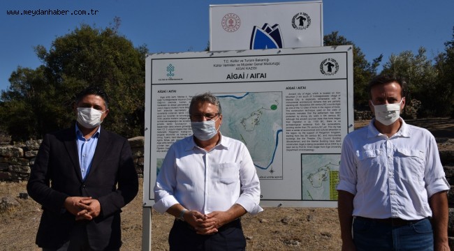 YUNUSEMRE VE ALİAĞA BELEDİYESİ AİGAİ'DE TARİHE IŞIK TUTACAK  