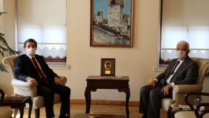 Vali Orhan Tavlı'dan Başkan Gürün'e Ziyaret
