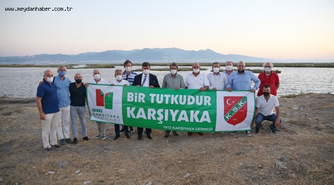 1912 Karşıyaka Derneği'nden Mavişehir'e Destek Ziyareti
