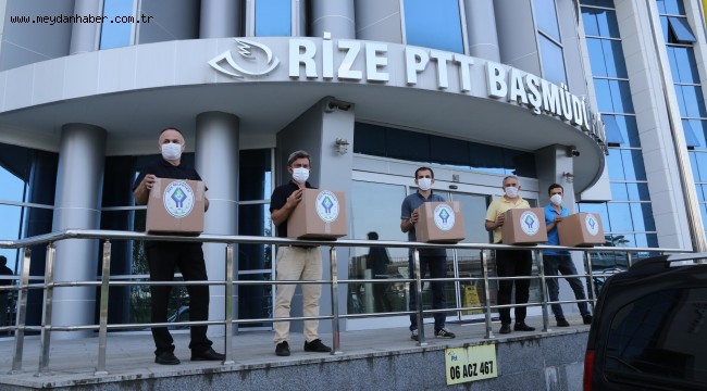 "81 İLDE 81 OKULA ÇAYLAR RİZE'DEN"