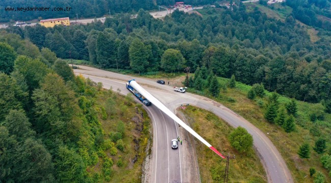 Akkuş'a Kurulacak RES'in İkinci Kanadı da İlçeye Ulaştı