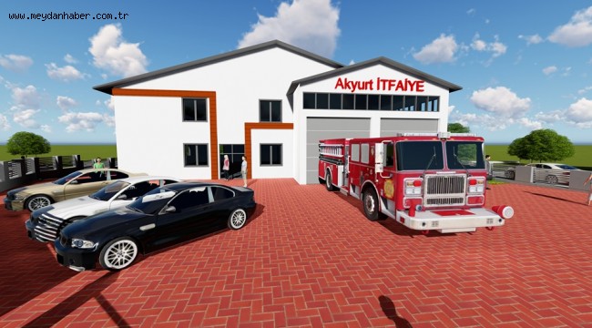 AKYURT'A İTFAİYE NOKTASI YAPILIYOR