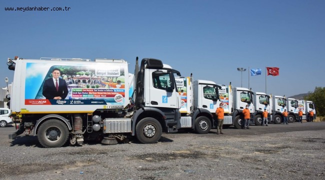 Aliağa Belediyesi Temizlik İşleri Filosunu Güçlendirdi