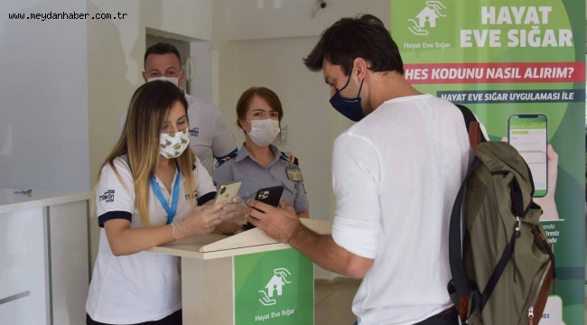 Aliağa Belediyesine Girişte HES Kodu Dönemi