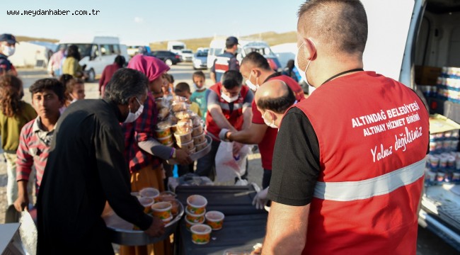 ALTINDAĞ'DAN POLATLI'YA DESTEK