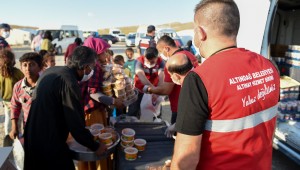 ALTINDAĞ'DAN POLATLI'YA DESTEK