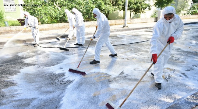 ALTINORDU'NUN CADDE VE SOKAKLARINDA KORONAVİRÜSE YER YOK