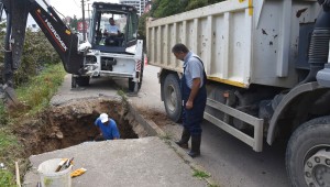 ALTYAPI ÇALIŞMALARI TÜM HIZIYLA SÜRÜYOR