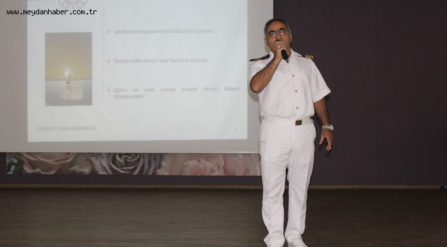 AMATÖR DENİZCİLER BURHANİYE'DE SINAVA GİRDİ