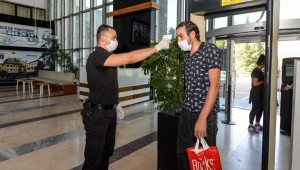 ALTINDAĞ BELEDİYE BİNASINDA EK TEDBİRLER