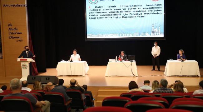 ANKARA'NIN SU ENVANTERİ ÇIKARILICAK