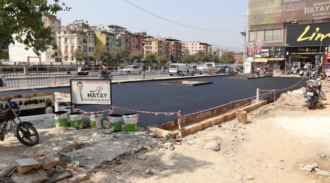 ANTAKYA KÖPRÜBAŞI YENİLENİYOR