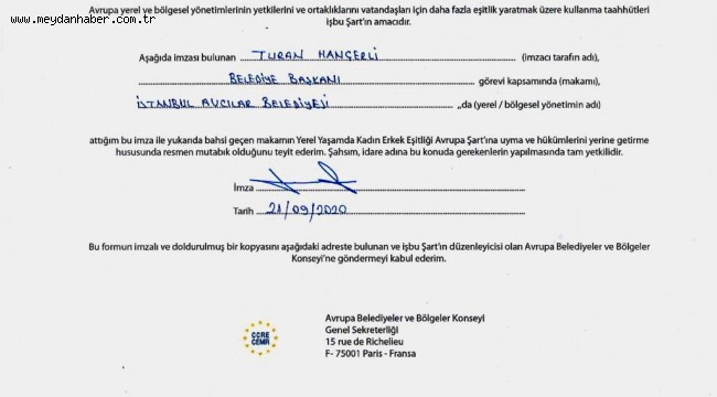 AVCILAR BELEDİYESİ'NDEN "HAYATI EŞİTLEME" SÖZÜ