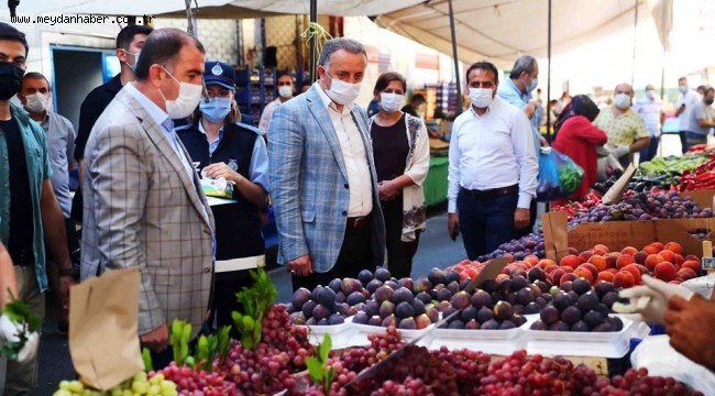 Bağcılar'da Pazar Yerleri Denetlendi