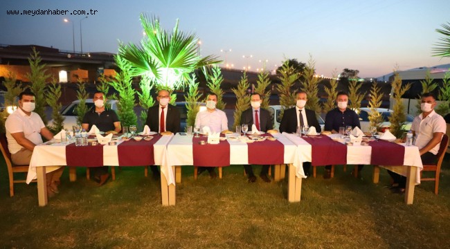 Başkan Akın'dan Turgutluspor'a Moral Yemeği