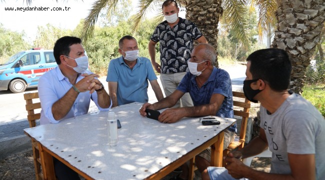 BAŞKAN ARAS TORBA VE GÖLKÖY'DE İNCELEMELERDE BULUNDU