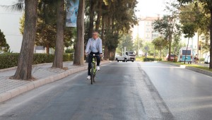 Başkan Arda'dan Bisikletli Mesai