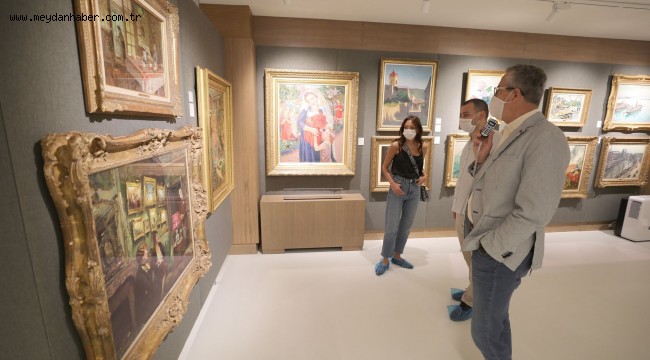 Başkan Arda ve Ekibinden Sanat Turu