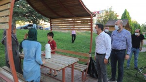 BAŞKAN ARI, 2000 EVLER, İBRAHİM PAŞA VE KIRATLIOĞLU MAHALLELERİNDE İNCELEMELERDE BULUNDU