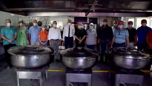 BAŞKAN ATAÇ AŞEVİNDE İNCELEMELERDE BULUNDU