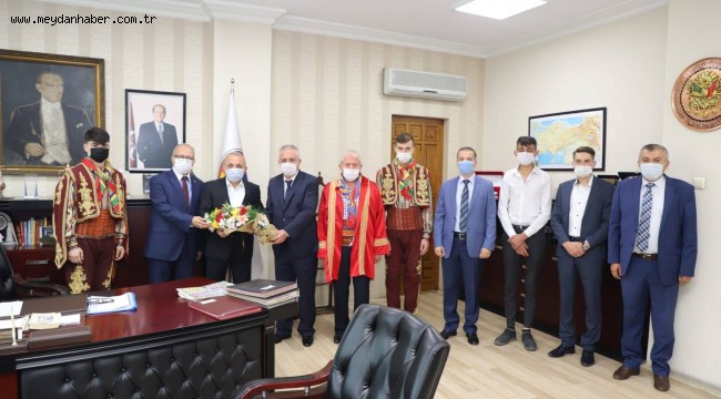 Başkan Esen'e Ahilik Haftasıve Yaran Kutlamaları Ziyareti