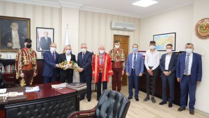 Başkan Esen'e Ahilik Haftasıve Yaran Kutlamaları Ziyareti