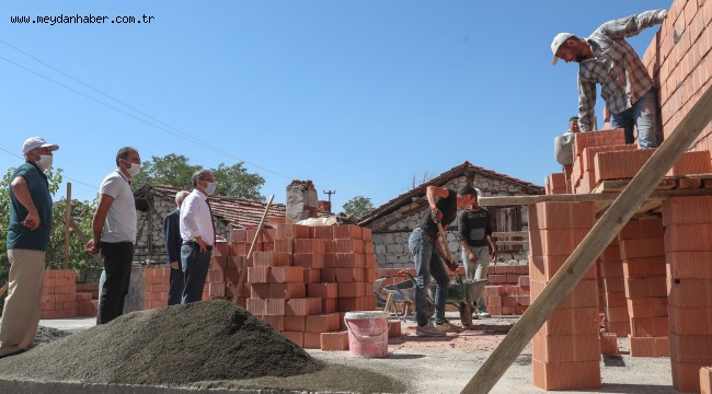 BAŞKAN IŞIK, ALAYUNT MAHALLESİ'NDE İNCELEMELERDE BULUNDU
