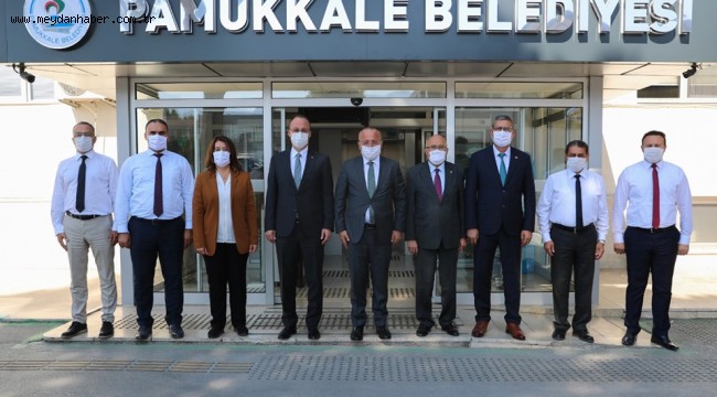 BAŞKAN ÖRKİ, VALİ ATİK'İ AĞIRLADI