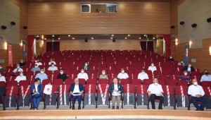 BAŞKAN ÖZLÜ TÜRKİYE BELEDİYELER BİRLİĞİNİ KONUK ETTİ