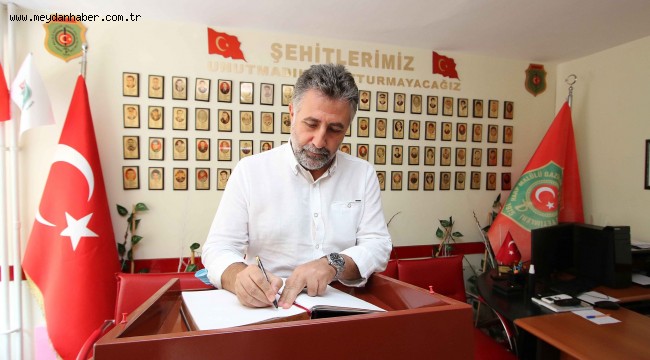 Başkan Sandal'dan Gazilere Ziyaret