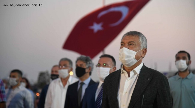 Başkan Zeydan Karalar balıkçılara "Rastgele" derken, Karataşlılara arıtma müjdesi verdi