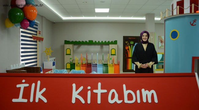 BEBEK KÜTÜPHANESİ TANITILDI