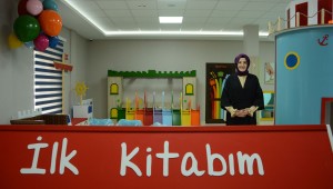 BEBEK KÜTÜPHANESİ TANITILDI
