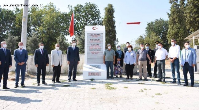 BİGADİÇ'TE ÇANAKKALE ŞEHİTLERİNE VEFA PROJESİ TAMAMLANDI