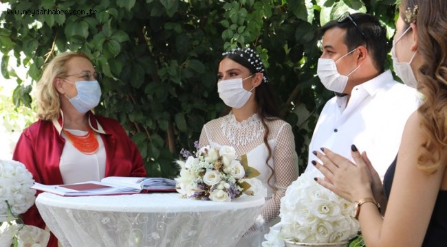 BODRUM BELEDİYESİ NİKAH TÖRENLERİNDE YENİ TEDBİRLERİ UYGULAMAYA BAŞLADI