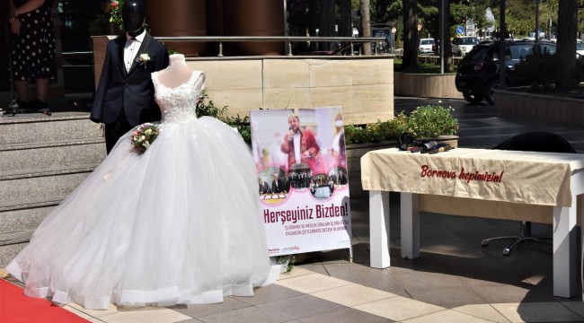 Bornova Belediyesi'nden evlenmek isteyen gençlere destek