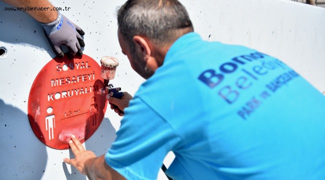 Bornova'da ilkokullara Korona temizliği