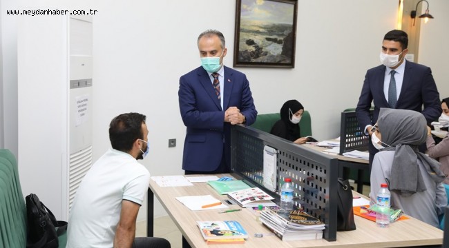 BURSA--Sınava Hazırlanan Memur Adaylarına Moral