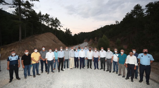 Büyükşehir'den Acıpayam'da asfalt seferberliği  