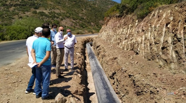Çeşme'nin içme suyu problemi tarih oluyor