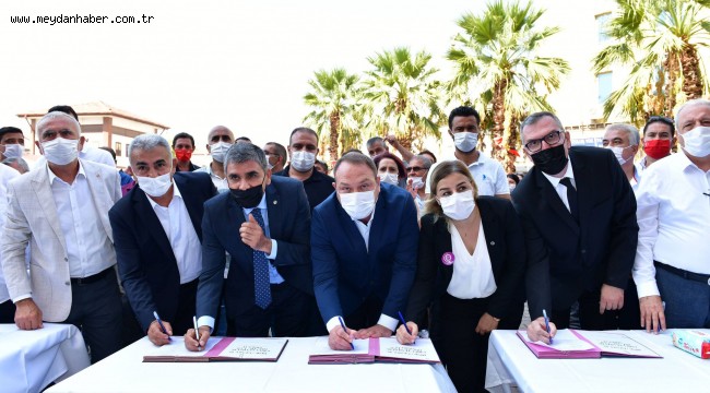 Çiğli'de İzmir'in en yüksek oranlı toplu iş sözleşmesi imzalandı