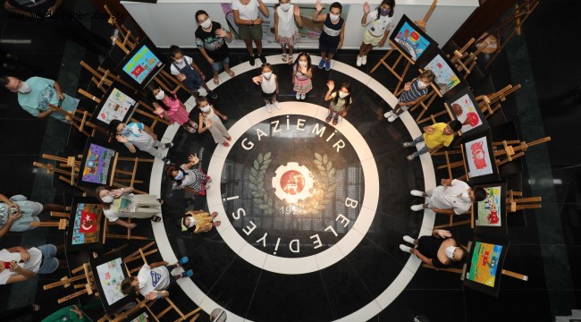 Çocukların hayal gücüyle "Büyük Zafer"