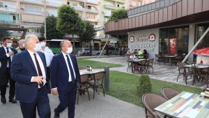 Denizli'de Kovid-19 denetimi sürüyor