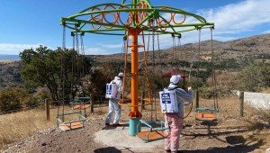 Dezenfekte ekipleri gece-gündüz sahada