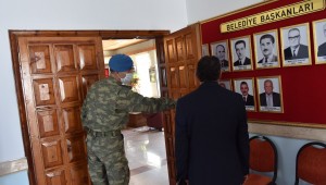 EMRE TAYANÇ PAŞA'DAN BAŞKAN VELİ GÖK'E ZİYARET.