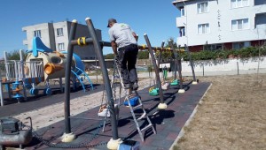 Ergene Belediyesi Parkları Yeniliyor