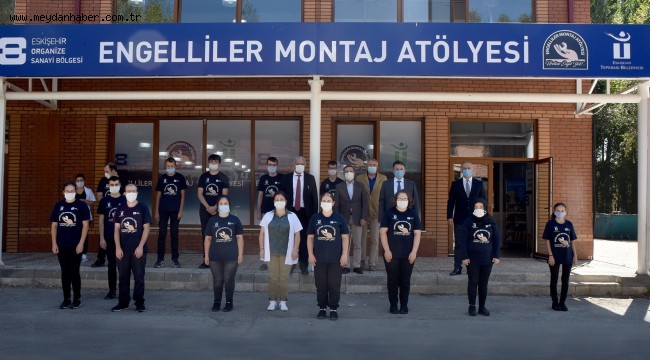 ESOGÜ'DEN ENGELLİLER MONTAJ ATÖLYESİ'NE EĞİTİM DESTEĞİ