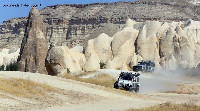 FESTİVAL İÇİN NEVŞEHİR'E GELEN YABANCI KONUKLAR KAPADOKYA BÖLGESİNİ GEZDİ